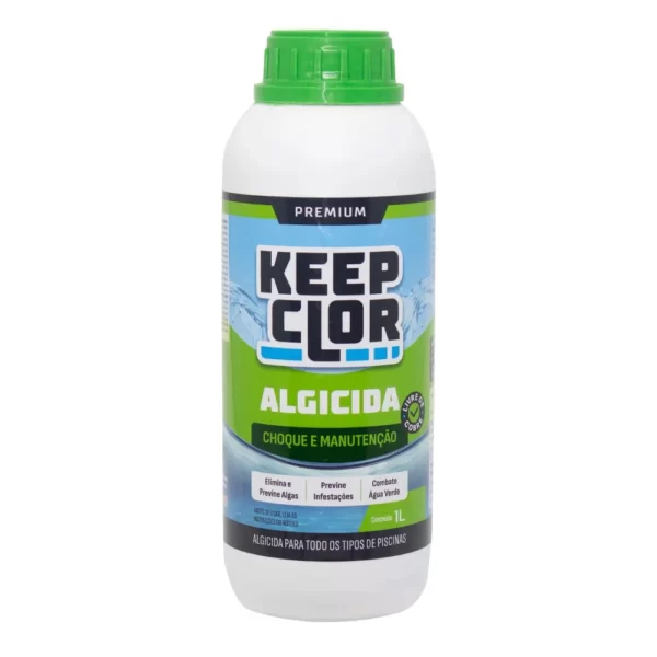 Algicida de Manutenção 1 Litro Keepclor