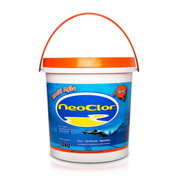 Cloro Neoclor Multiação 3 em 1 – Balde 10kg